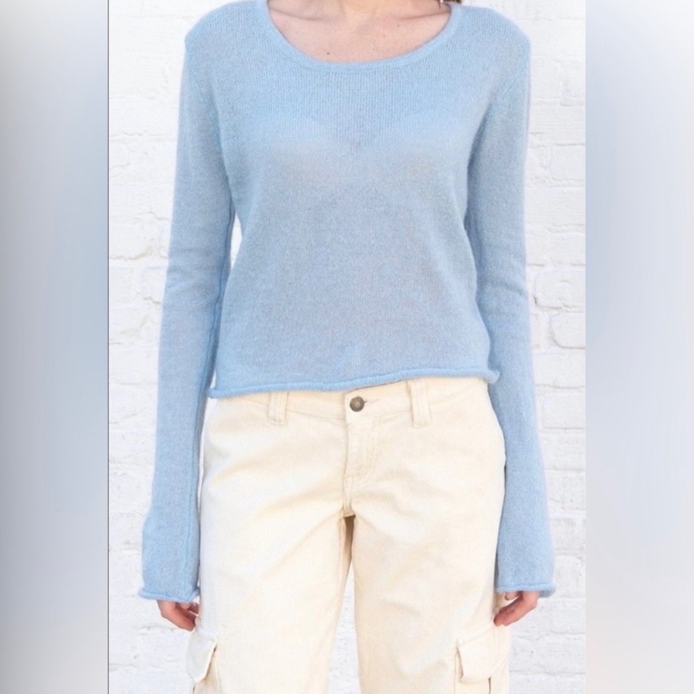 SOLD NWT RARE Blue Brandy Melville Sweater